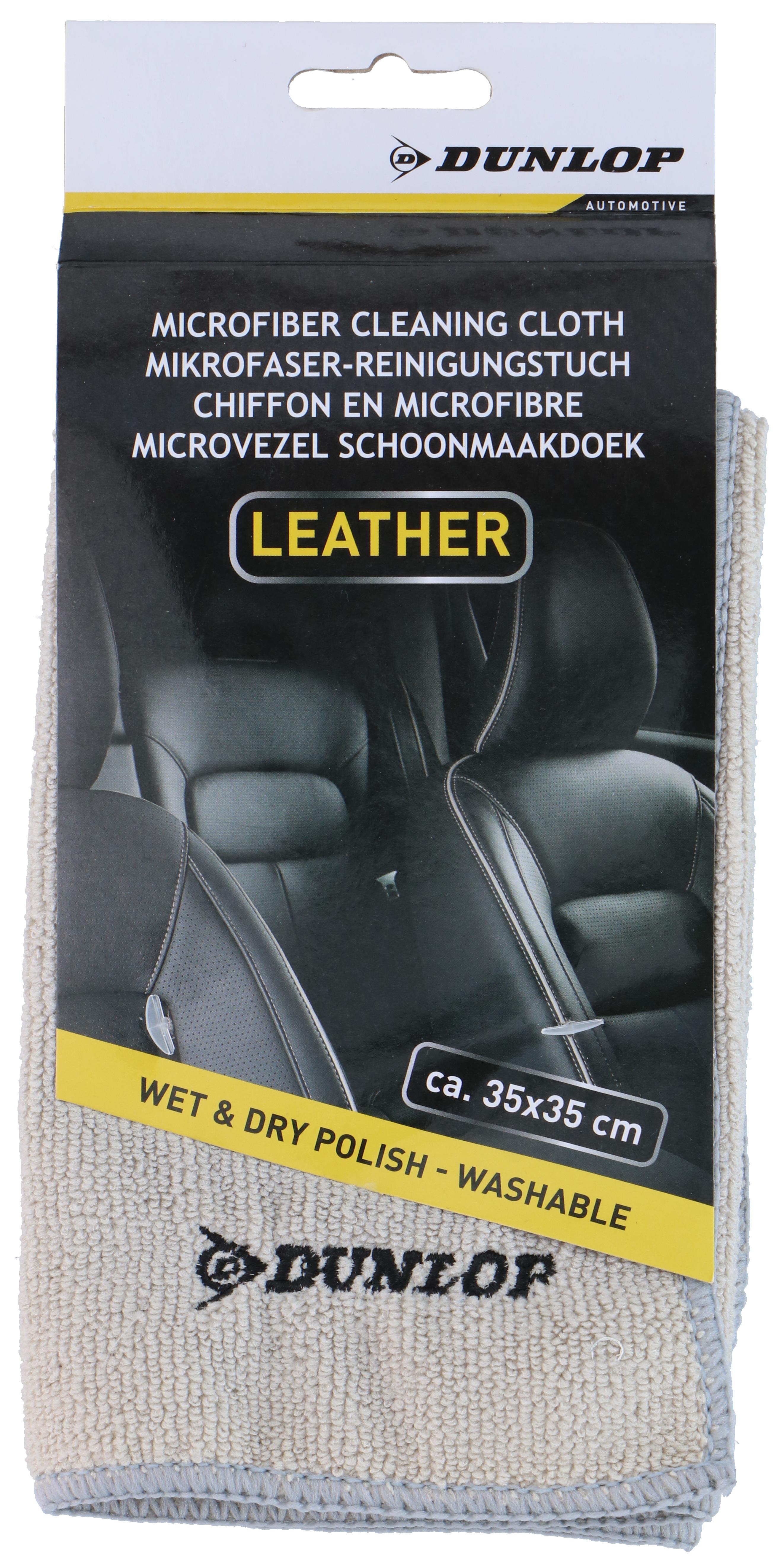 Dunlop DUN117 Mikrofiber Deri Bezi 35x35 cm (250 gsm)Dunlop871125215130Oto Kuaför Ürünleri-LastikTR.com