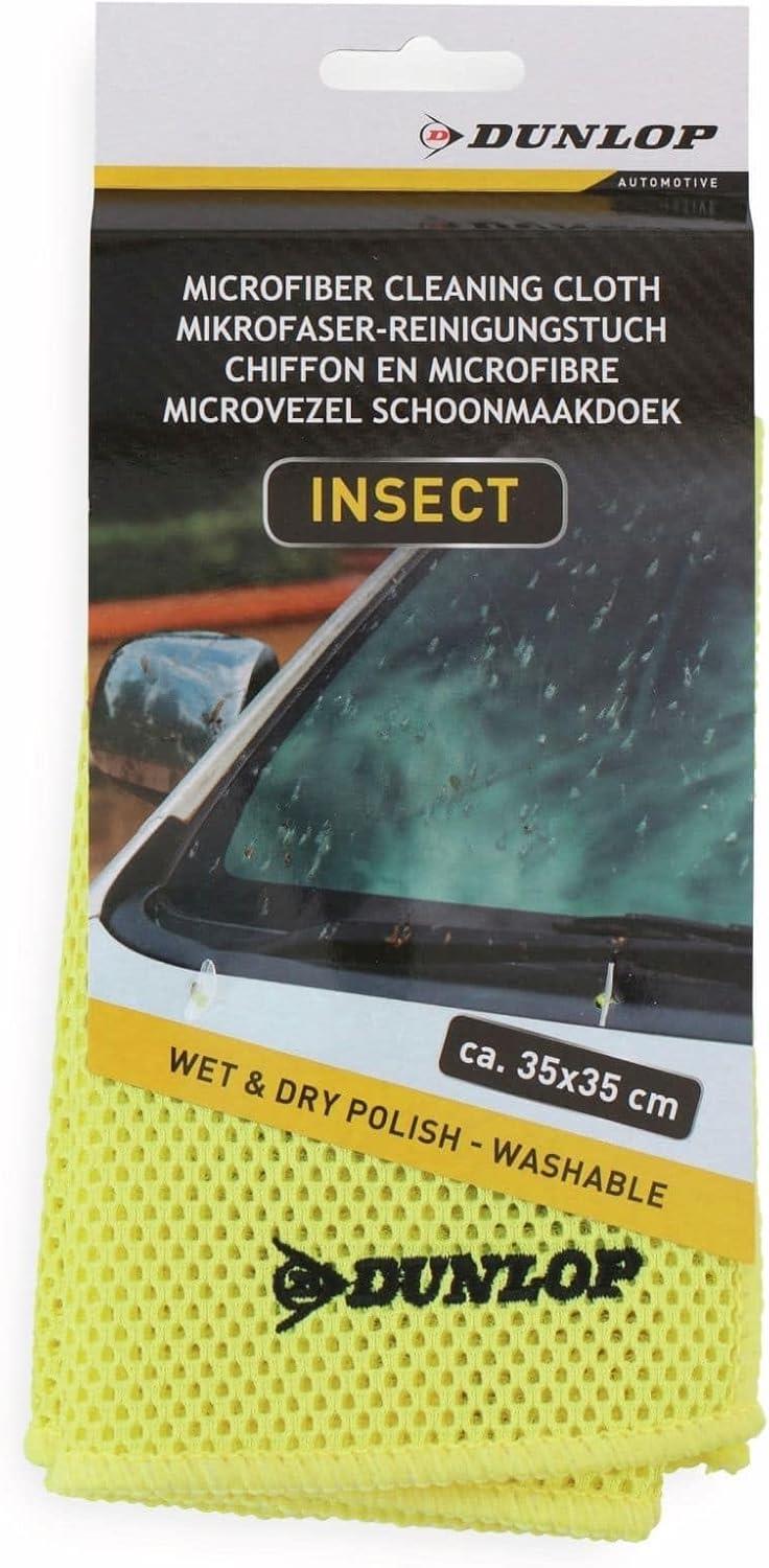Dunlop DUN123 Böcek Temizlik Bezi Mikrofiber 35x35 cm (290 gsm)Dunlop871125215131Oto Kuaför Ürünleri-LastikTR.com