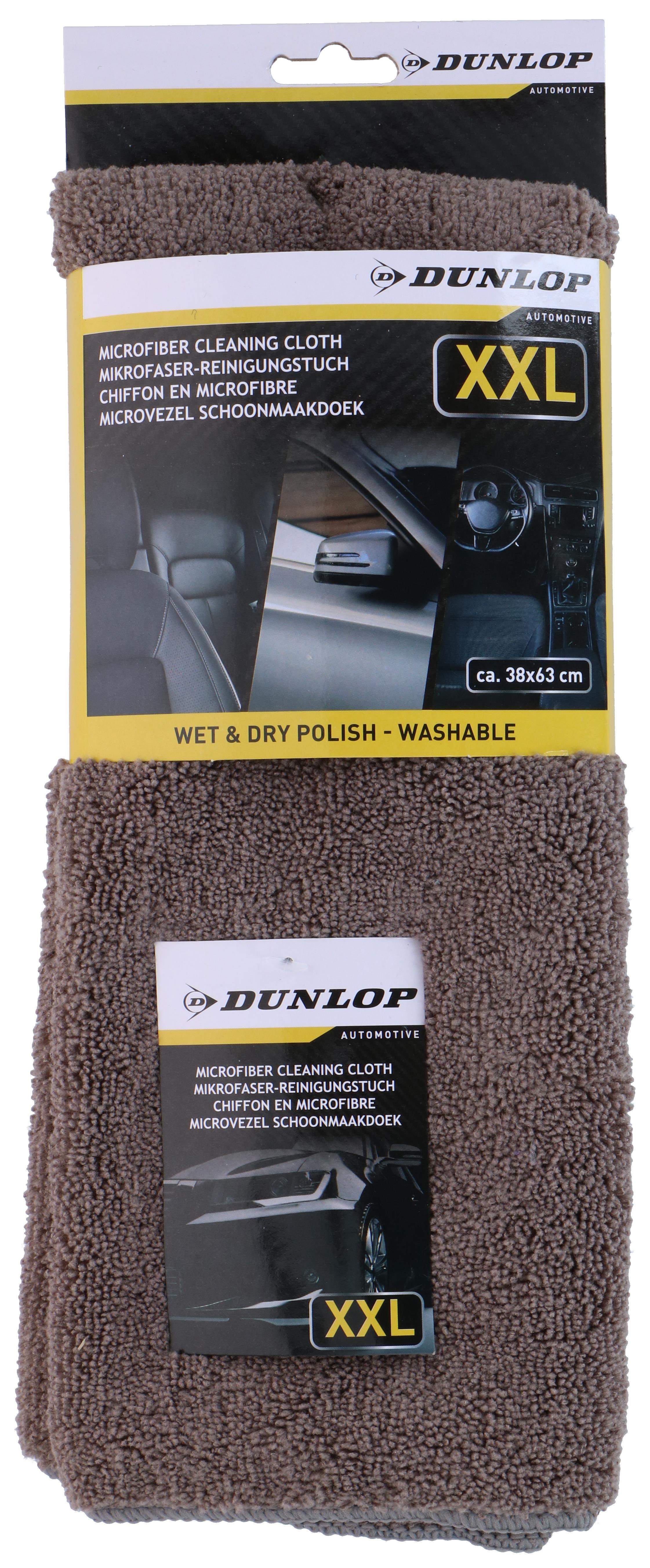 Dunlop DUN122 Islak & Kuru Temizlik Bezi XXL 38x63 cm (350 gsm)Dunlop871125217828Oto Kuaför Ürünleri-LastikTR.com