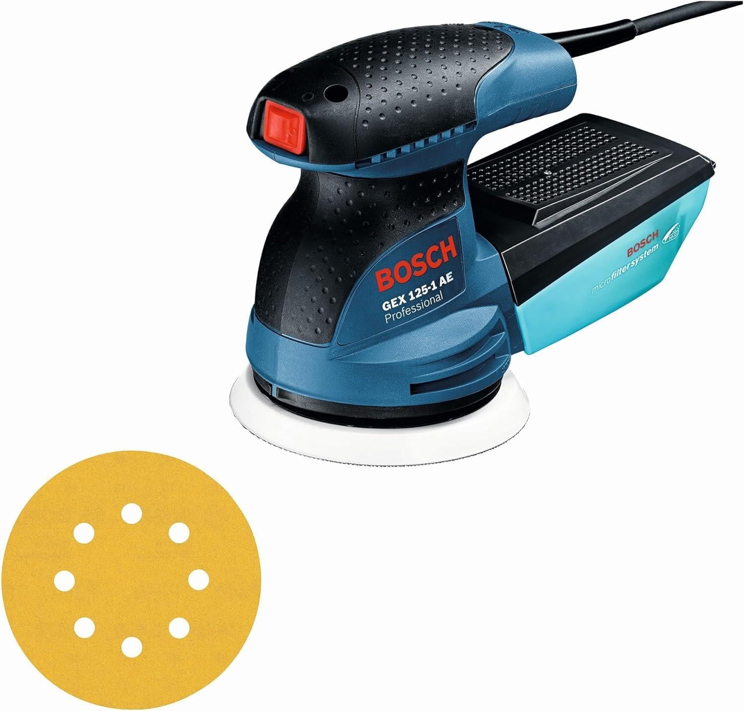 Bosch Professional GEX 125-1 AE Eksantrik Zımpara MakinesiBoschB0601387500Eksantrik Zımpara-LastikTR.com