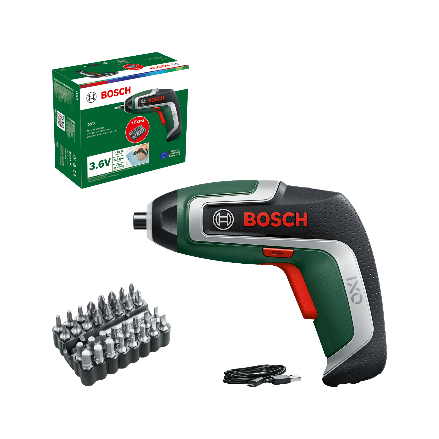 IXO 7 Akülü Vidalama + Uç SetiBoschB06039E000BAkülü Vidalamalar-LastikTR.com