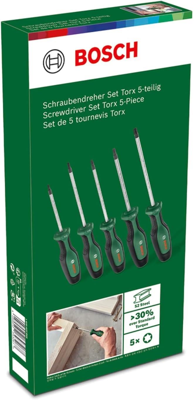 Bosch 1.600.A02.BX6 Torx Tornavida Seti 5 ParçaBoschB1600A02BX6Yeni Ürünler-LastikTR.com