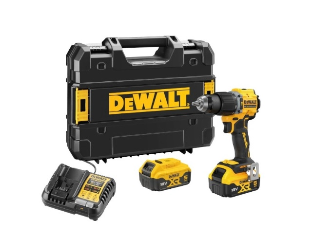 Dewalt DCD799P2T 18V 5.0 Ah Li-ion Çift Akülü Kömürsüz Darbeli Matkap