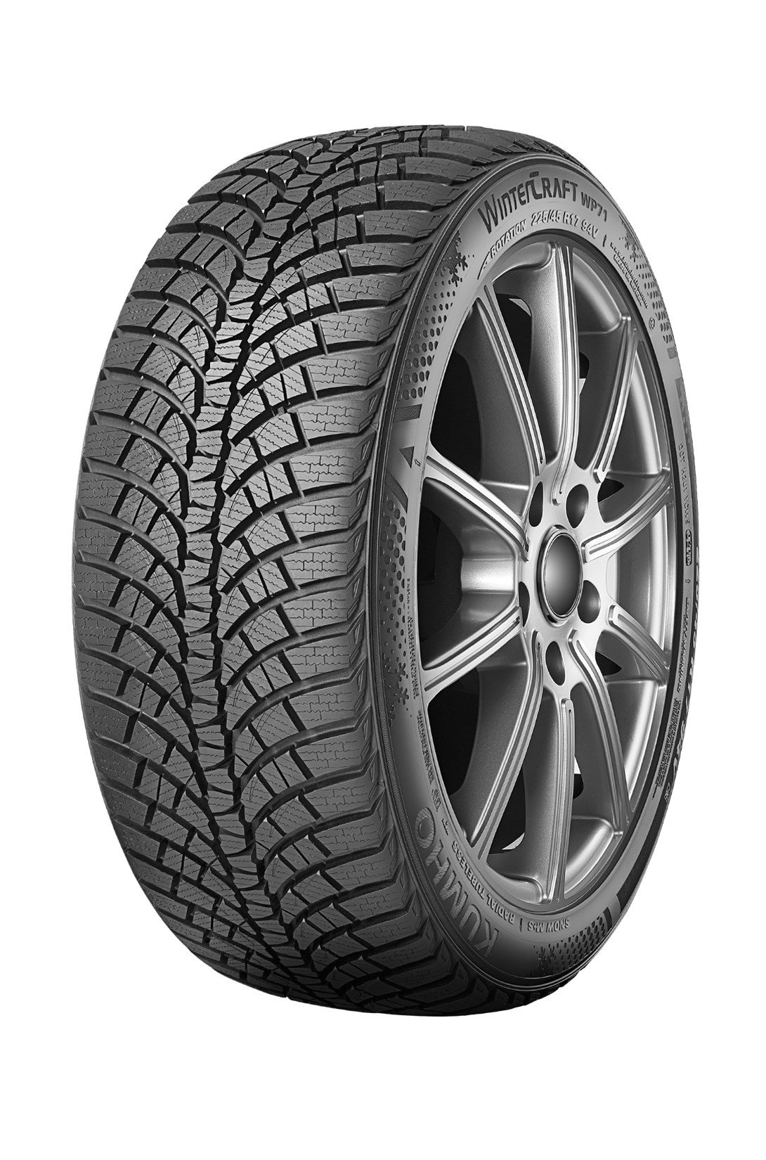 Kumho WinterCraft WP71 XL 245/45R19 102V Kış Lastiği