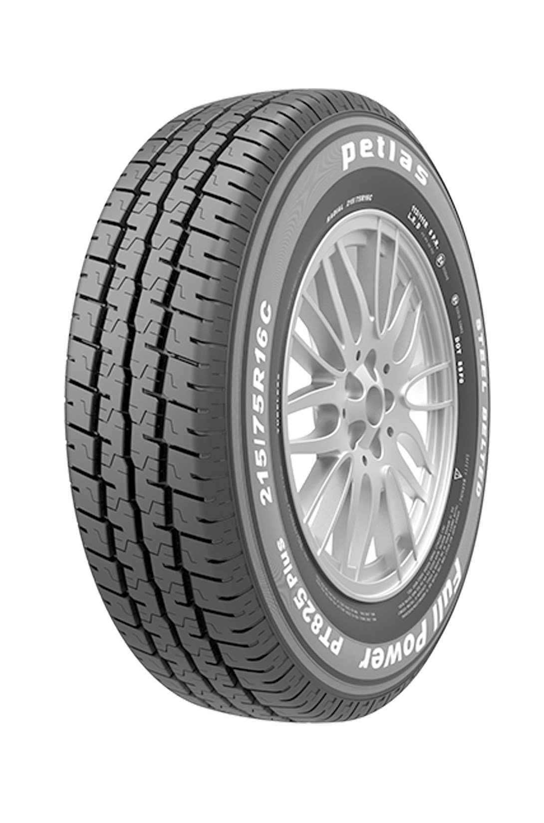 Petlas Full Power PT825 Plus 8PR 215/65R16C 109/107T Yaz Lastiği (2023)