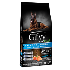 Giffy Premium Somon Balıklı (23/10) Yetişkin Köpek Maması 15 Kg.