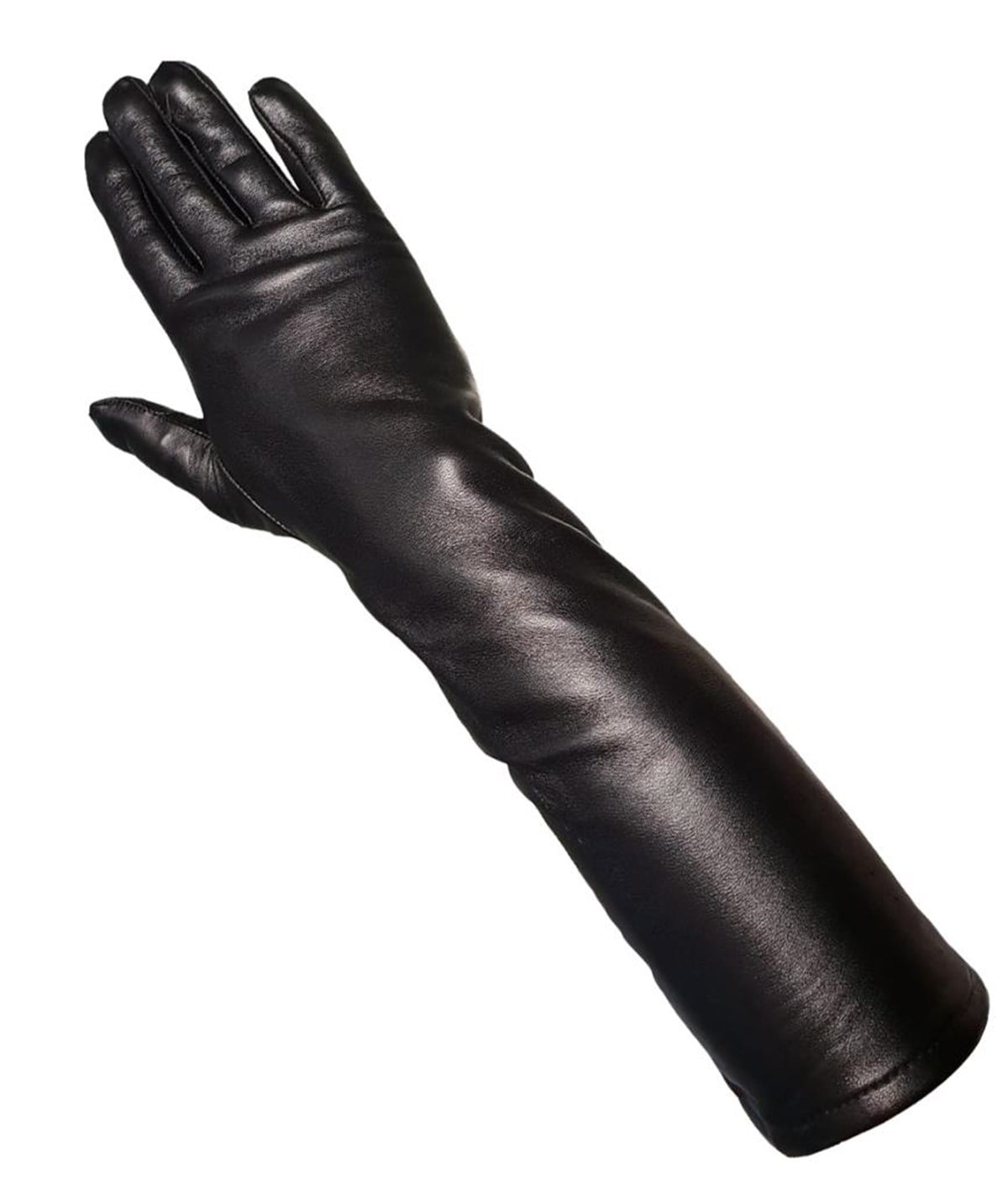 BAYAN DERİ ELDİVEN - SİYAH