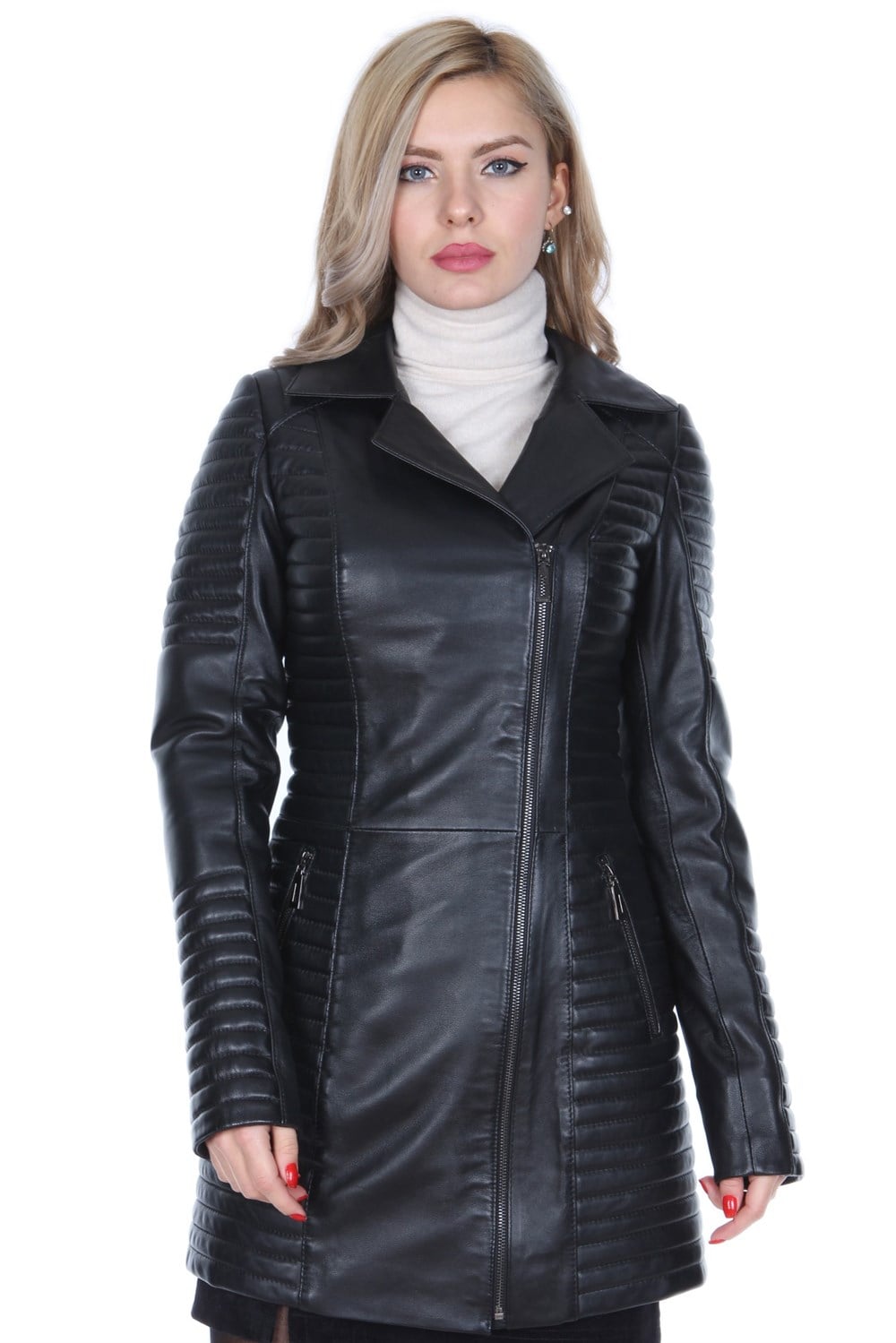 FERMUARLI BAYAN DERİ MONT(T-5076)