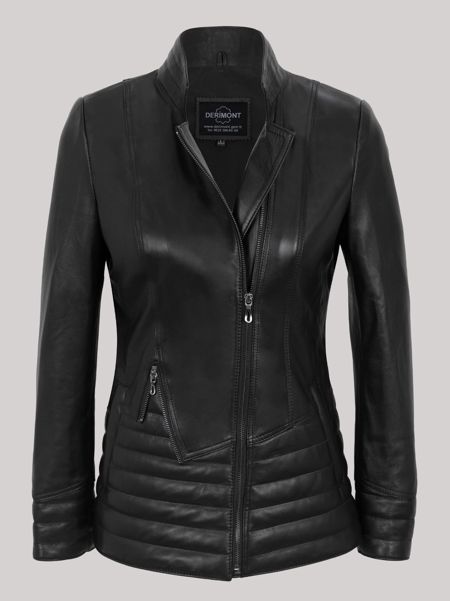 Kadın Deri Mont Kod-KA02022