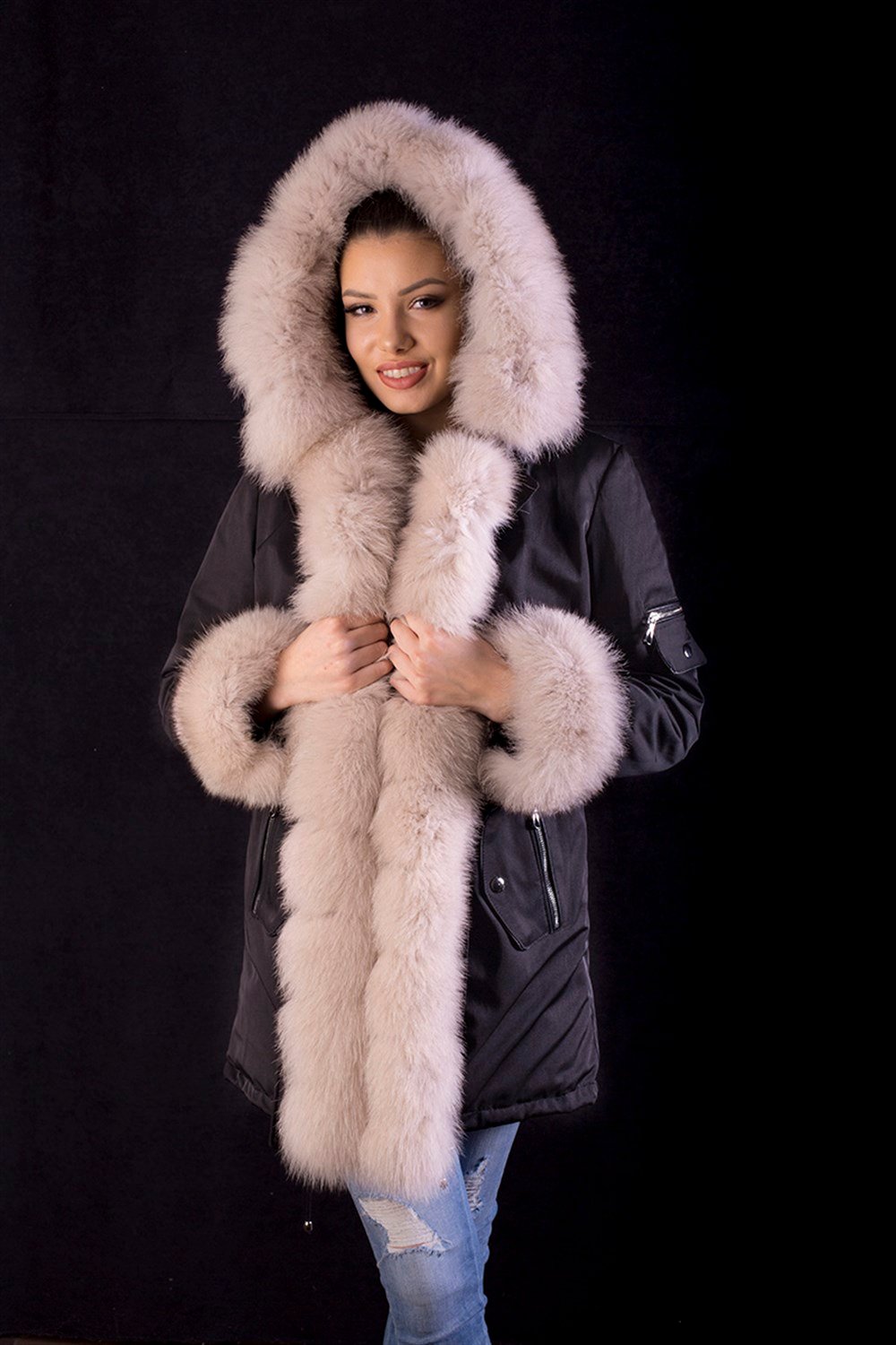 TİLKİLİ BAYAN DERİ MONT