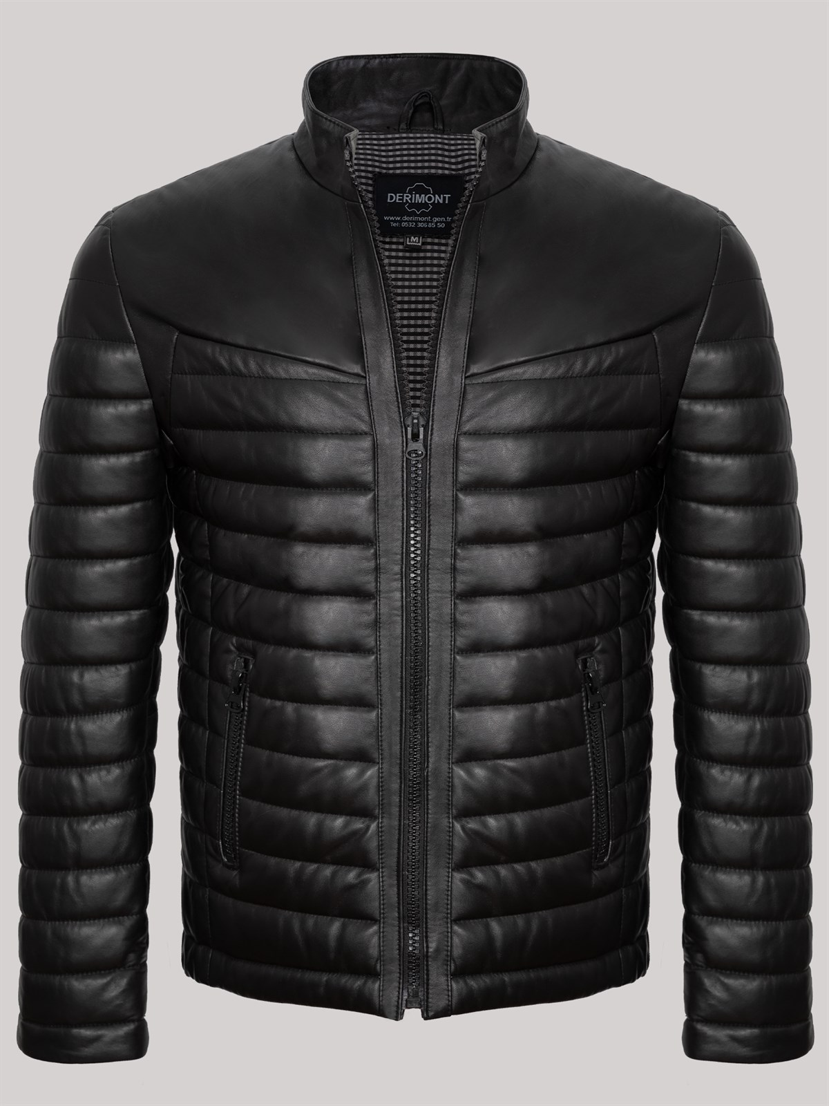 Costa Siyah Erkek %100 Orijinal Deri Ceket