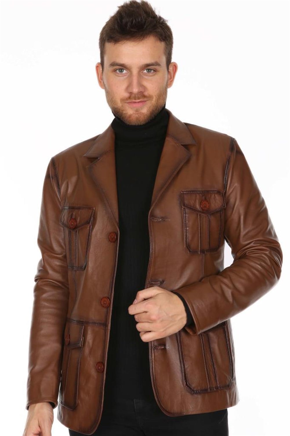ERKEK CASUAL DÖRT CEPLİ CEKET