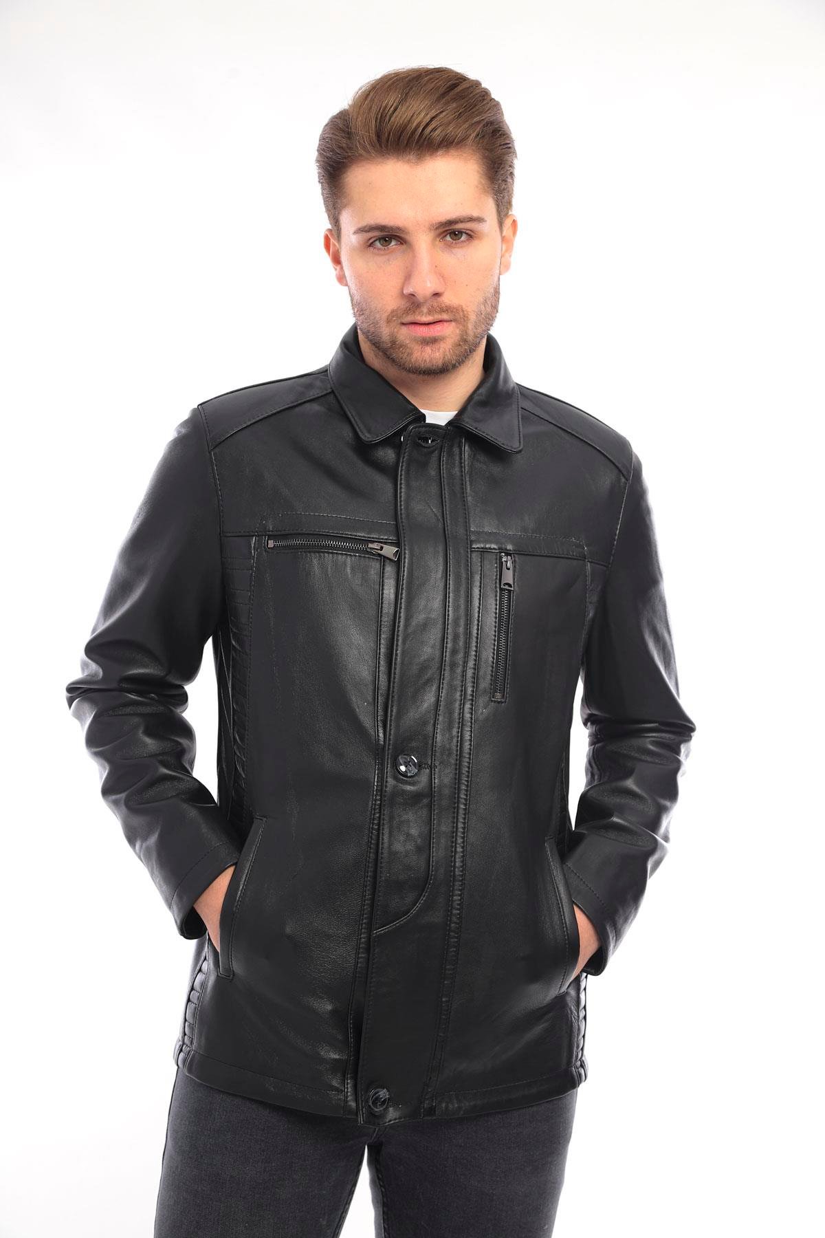 Erkek Deri Mont - EM02022