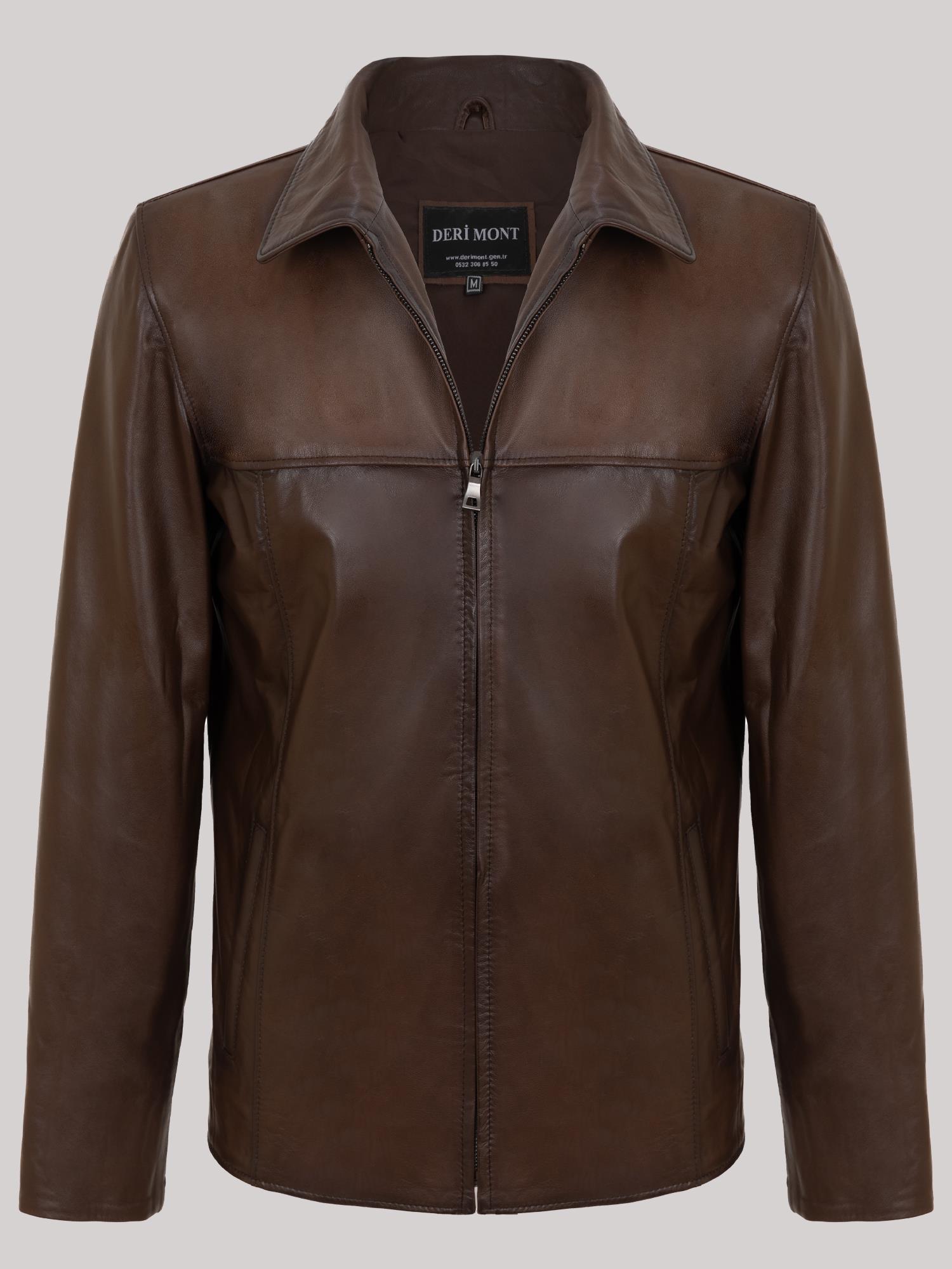 Erkek Deri Mont Kod-EM02013