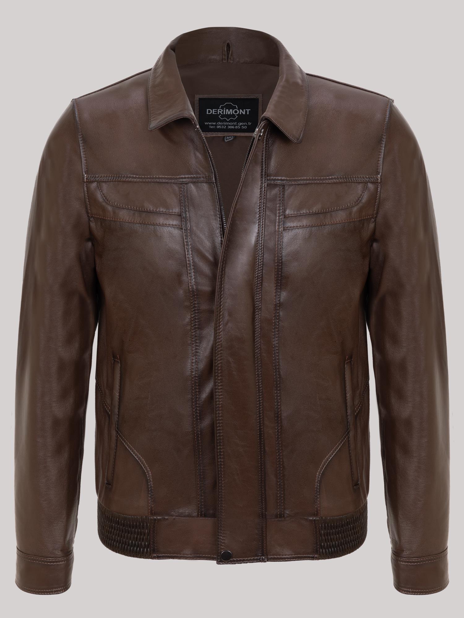 Erkek Deri Mont Kod-EM02016