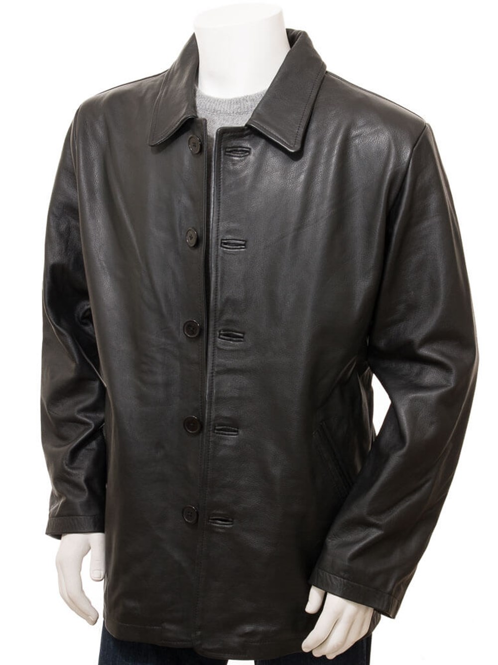 Erkek Siyah Deri Ceket: Fremington | Deri Ceket Modelleri - Dericeket.com.tr