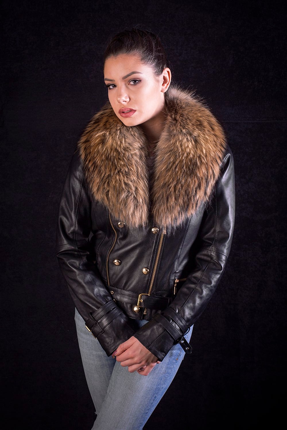 FERMUARLI DERİ MONT