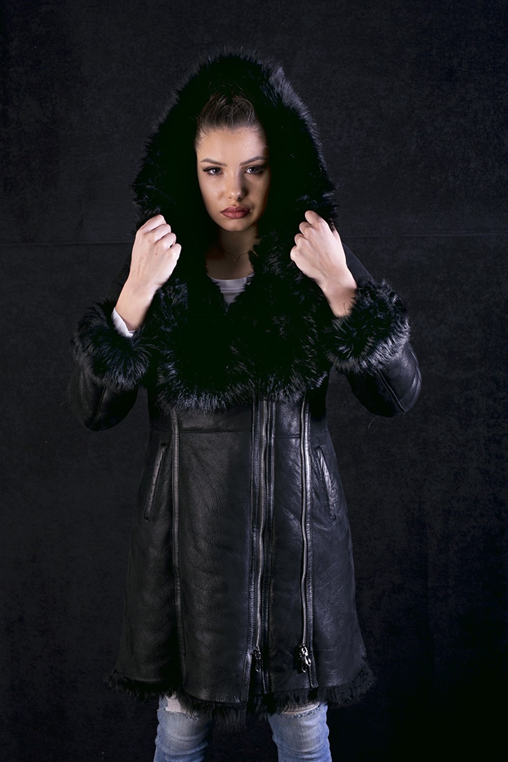 TİLKİLİ FERMUALI DERİ MONT