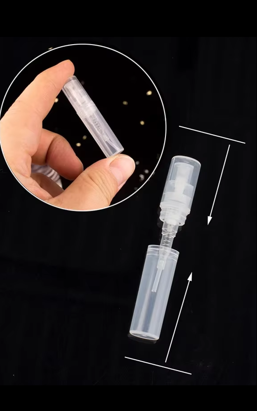 10'Lu 3 ML Doldurulabilir Pet Parfüm Şişesi. (BOŞ)