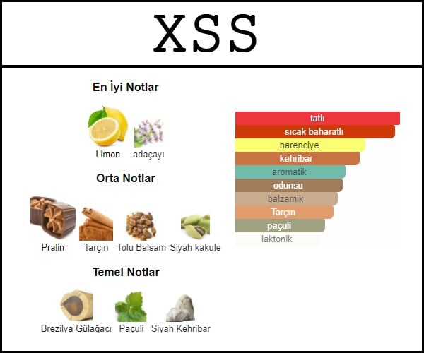 Black Xs açık parfüm