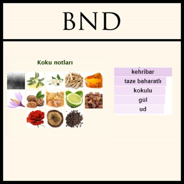 Bond ny amber açık parfüm
