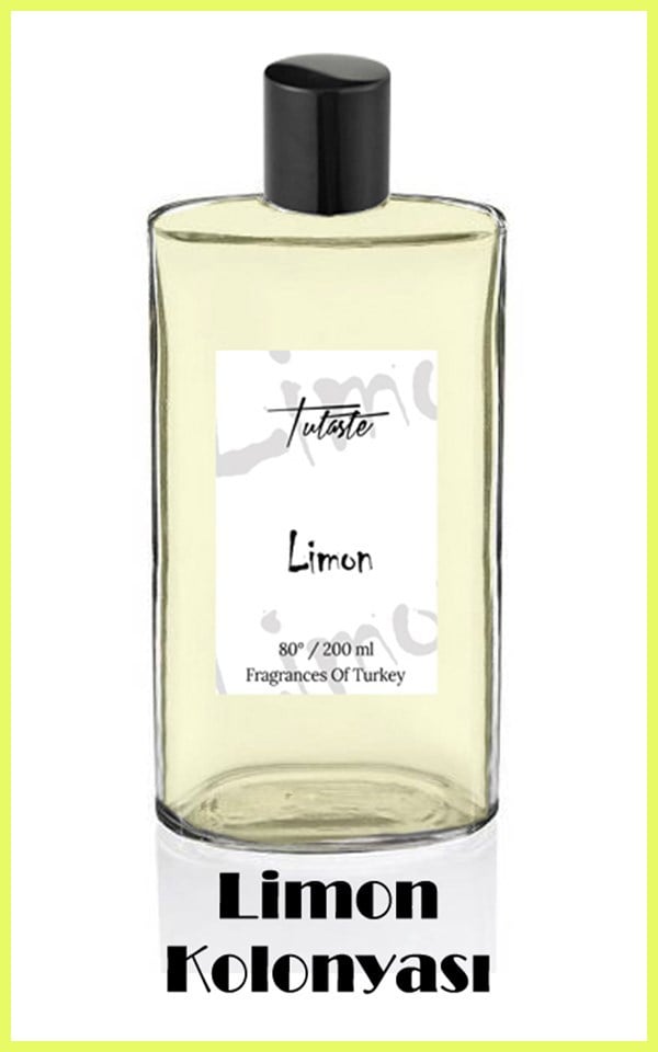 Klasik Limon Kolonyası 200 ml (Cam şişe / 80°)