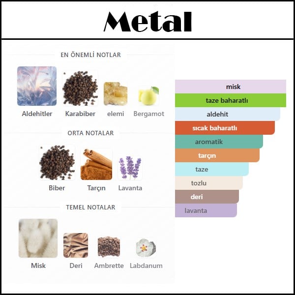 SPICE METALLIC MUSK [Metal] 50 ML