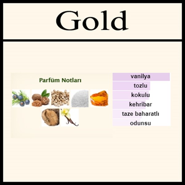 VANILLA GOLD [Gold]