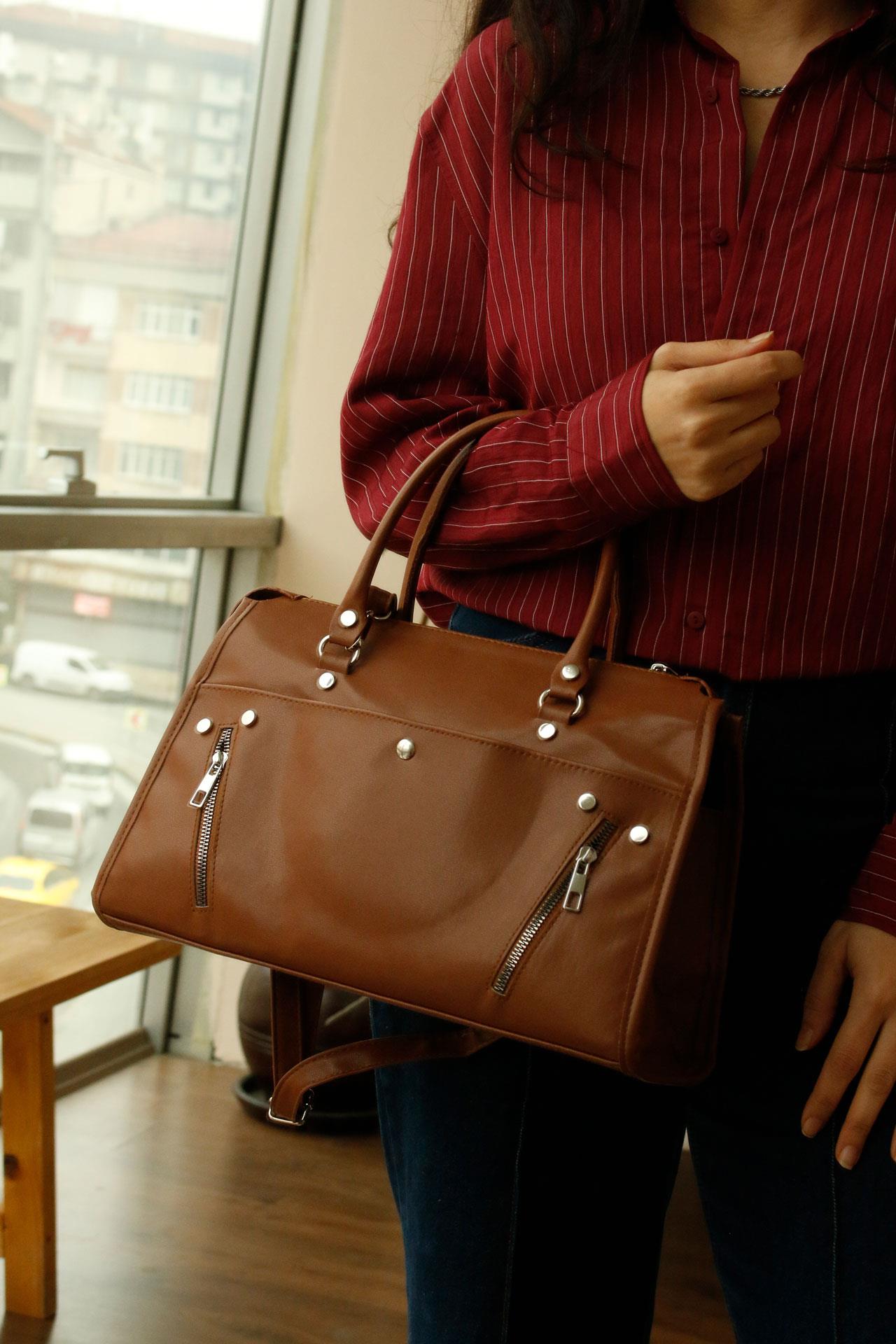 Print Taba Kadın Kol Çantası