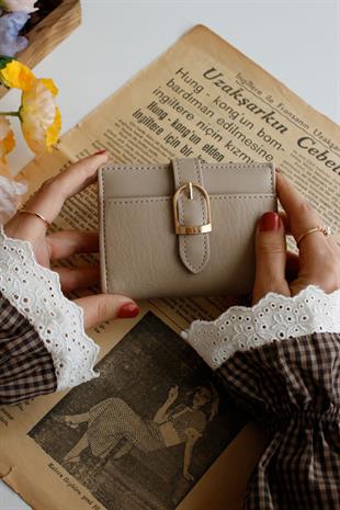 Velien Vizon Kadın Cüzdanı(el cüzdanı)