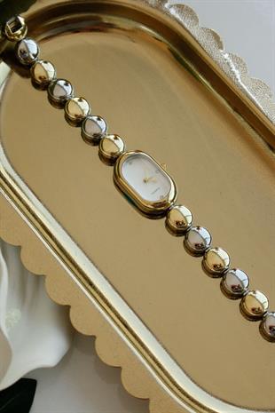 Zerina Gold&Silver Metal Kol Saati