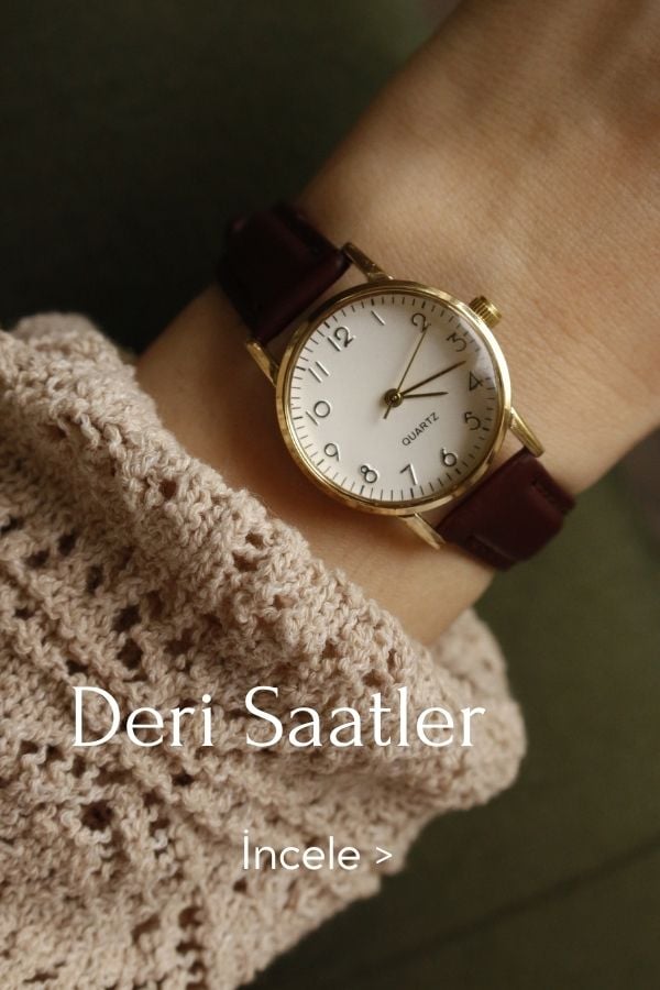 Deri Kayışlı Saatler