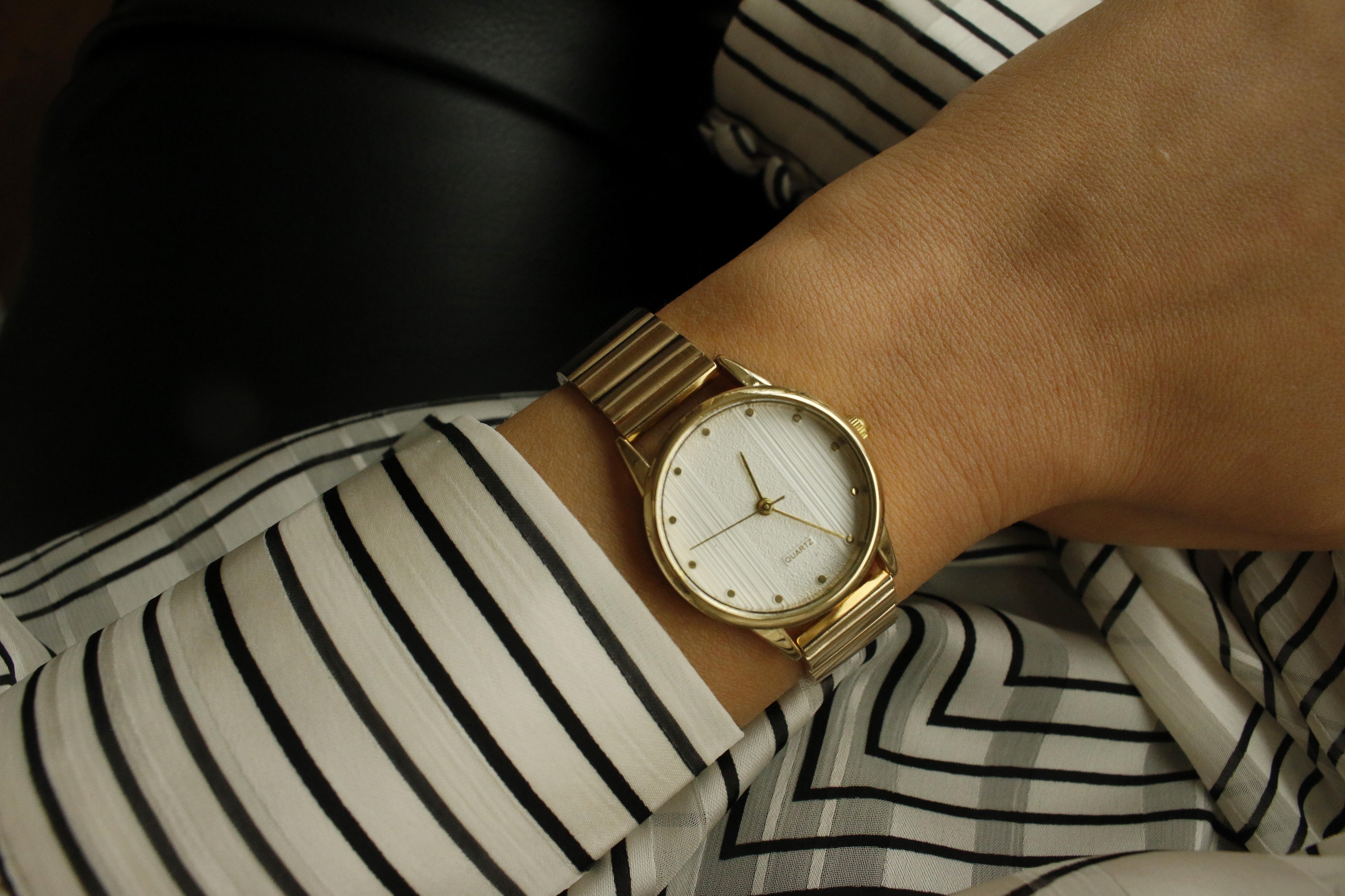 Cindy Gold Metal Kol Saati