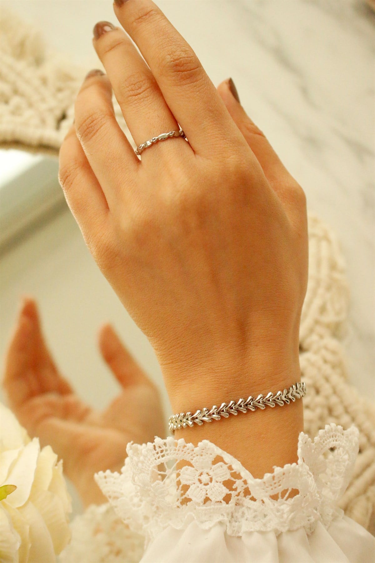 Gümüş Bileklik 02