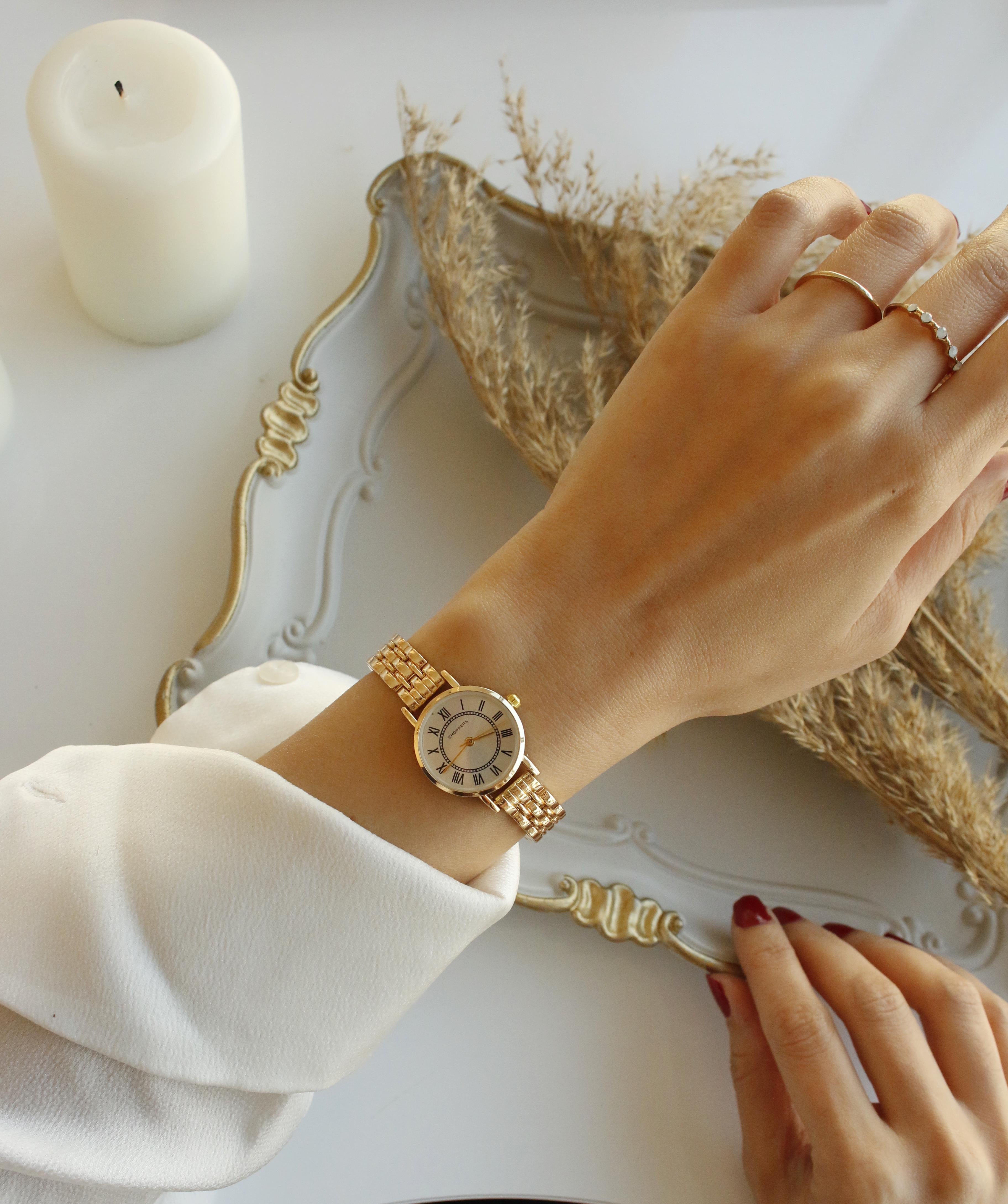 Lizbon Gold Metal Kol Saati