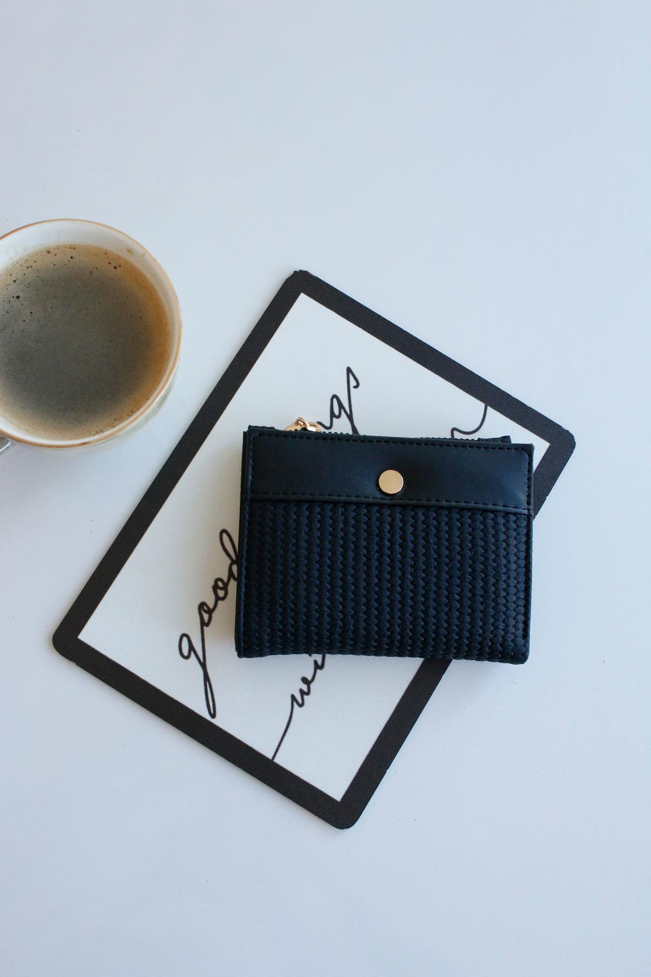 Pinterest Siyah&Rafya Cüzdan