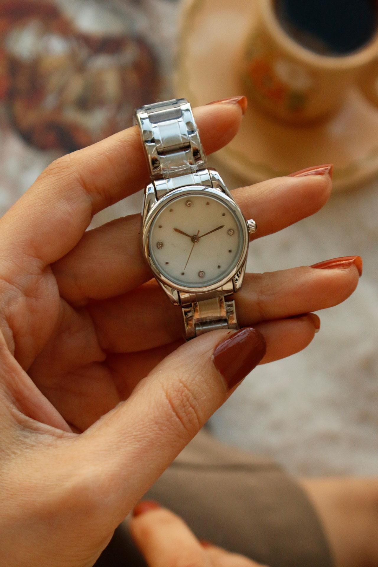 Taylor Silver Kadın Çelik Kol Saati