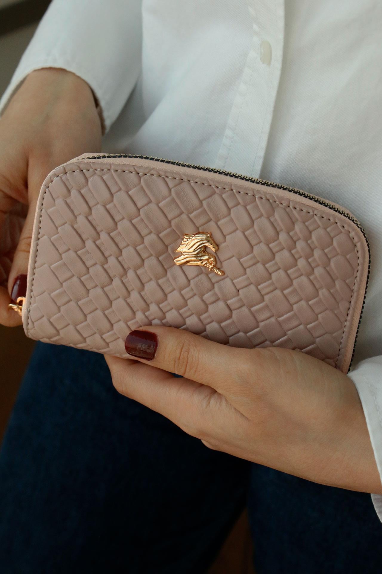 Velmar Gül Kurusu Cüzdan 