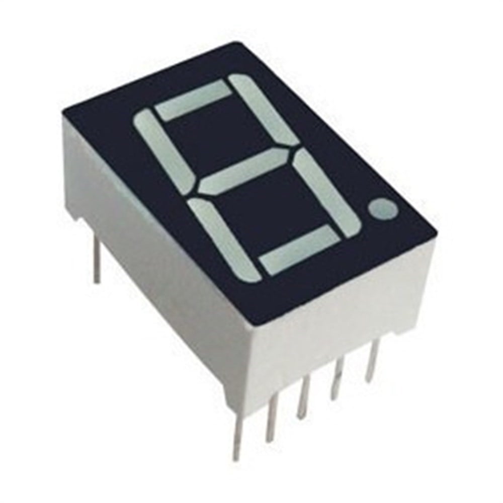 1 Dijit 7 Segment Ekran Anot 14mm