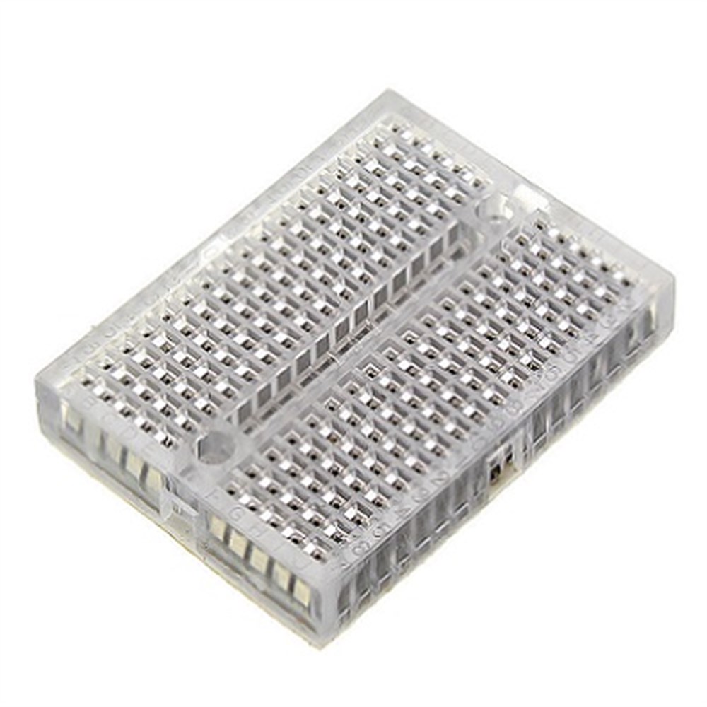 170 noktalı Şeffaf Mini Breadboard