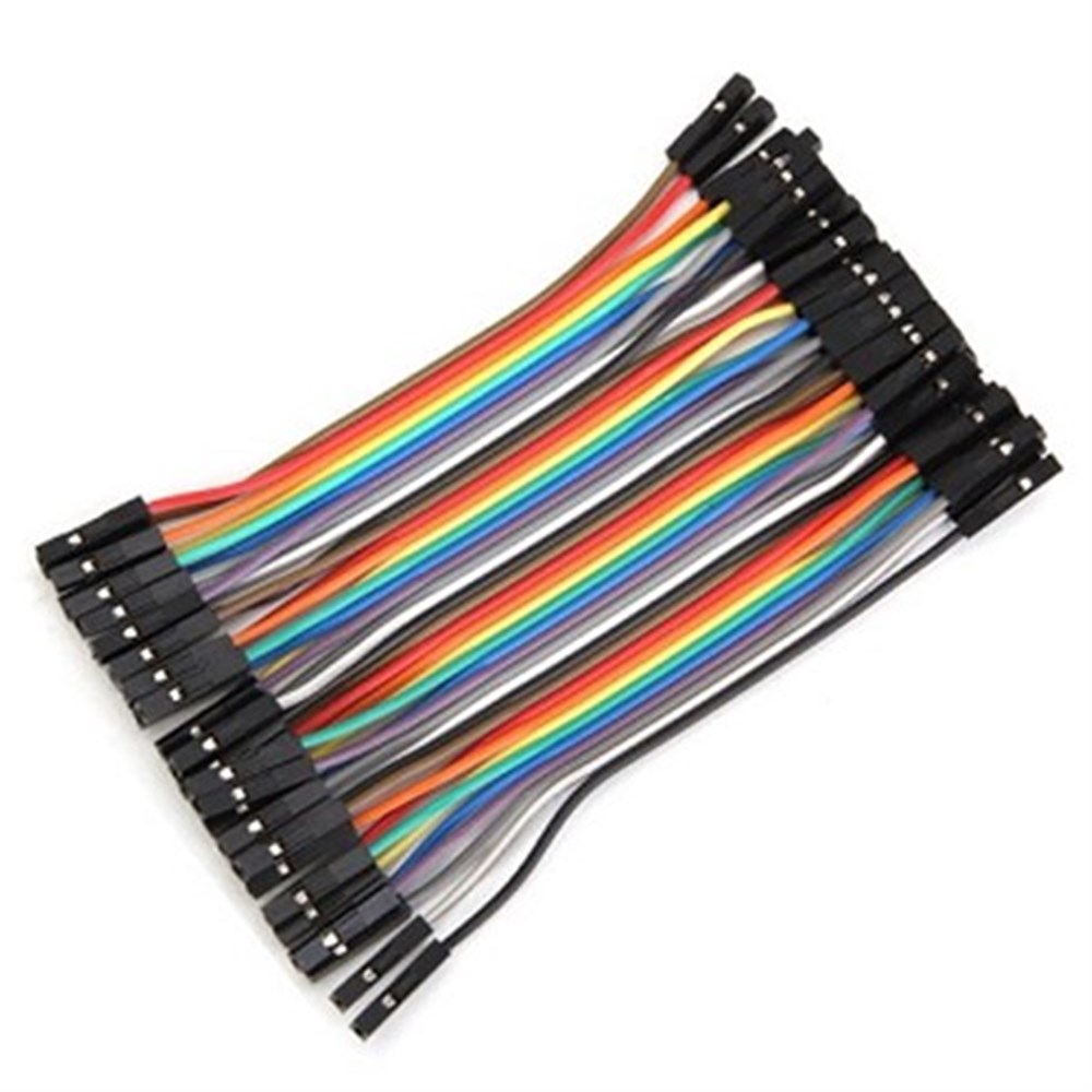 40 pin Jumper Kablo Dişi-Dişi 10cm