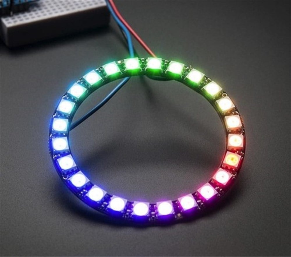 CJMCU 24 Bit WS2812 5050 RGB LED Dahili Tam Renk Sürücü Işıkları