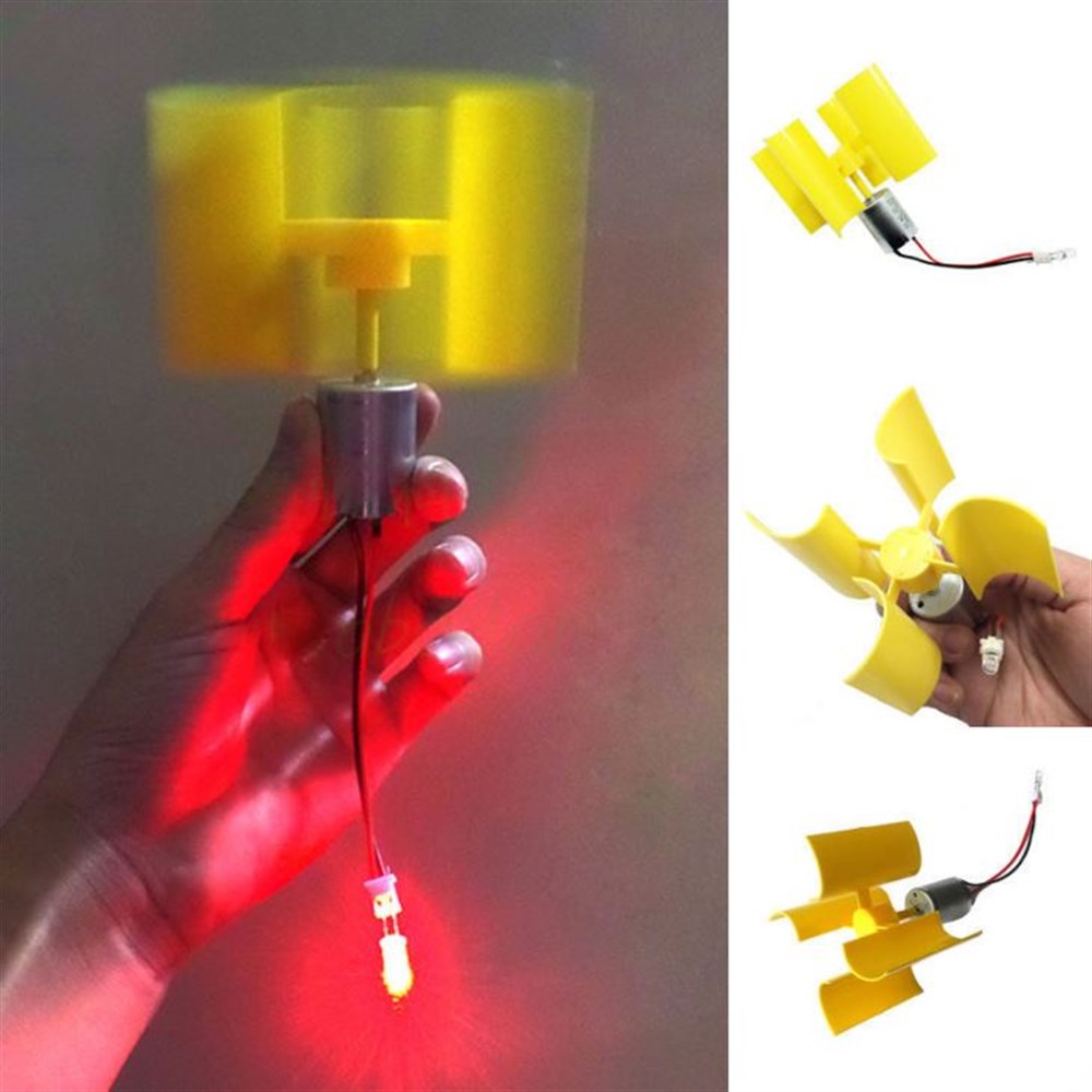 Dikey tip Rüzgar Enerjisi Eğitim Kiti