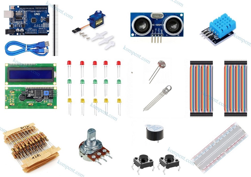 Klon Arduino Başlangıç Düzeyi Proje Seti