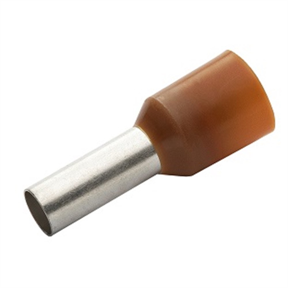 Kompent10 mm2 İzoleli Kablo Yüksüğü Kahve 8 AWG 10 Adet
