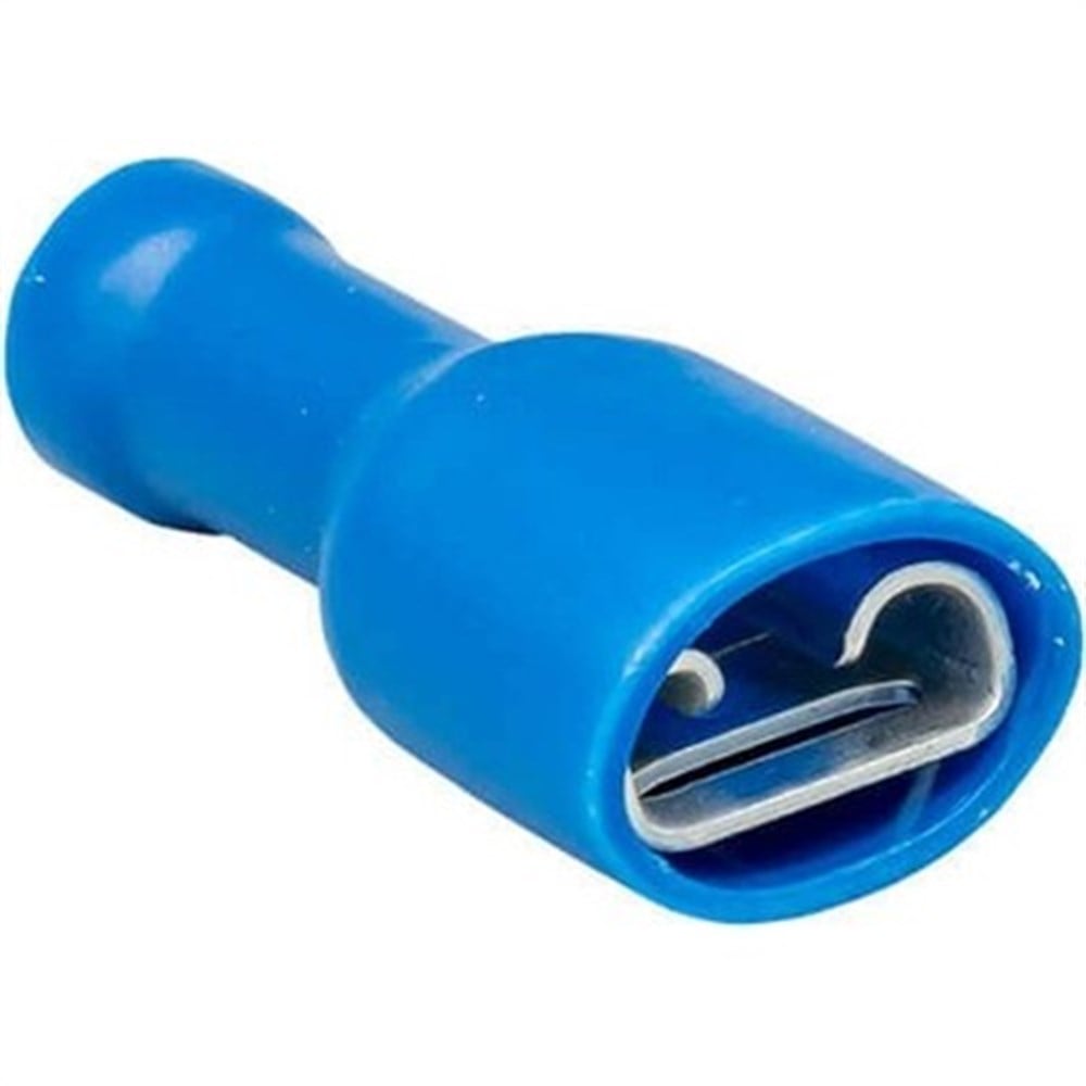 Kompent1,50-2,50 mm Tam İzoleli Faston Dişi Papuç - Mavi