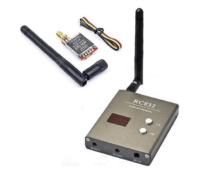Kompent5.8G 48 Kanal RC832 Alıcı TS5828L Verici Kiti 600mW