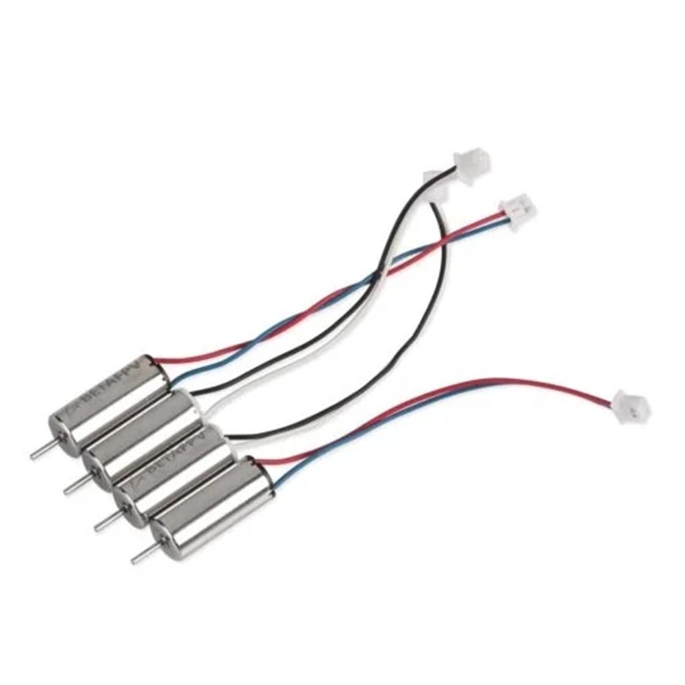 Kompent7x16mm Çekirdeksiz Mikro Motor Seti Hobi Drone Motoru 3.7V 52000 rpm Konnektörlü Hollow Cup Motor (2 CW x 2CCW )
