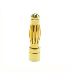 Kompent_3mm Banana Plug Gold Erkek