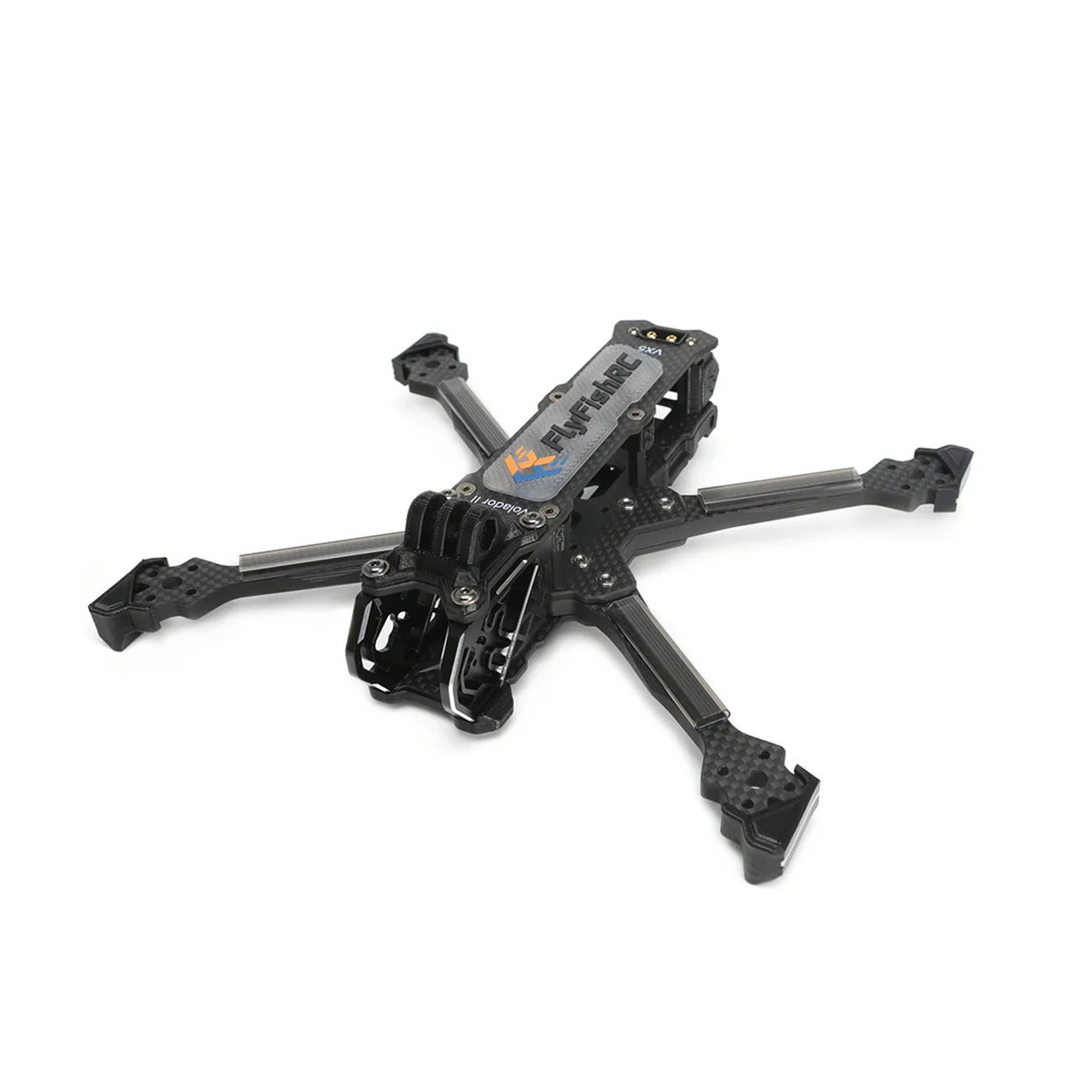 Kompent_FlyFishRC Volador II VX5 O3 FPV Freestyle T700 Frame Kit Siyah